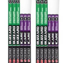 Lot de 2 sachet de 6 ARTIFICE MIX CHANDELLES 5 ET 10 BOULES