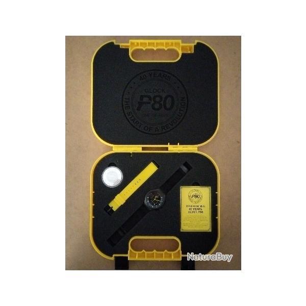 Chronographe comm�moratif P80 du 40e anniversaire de Glock