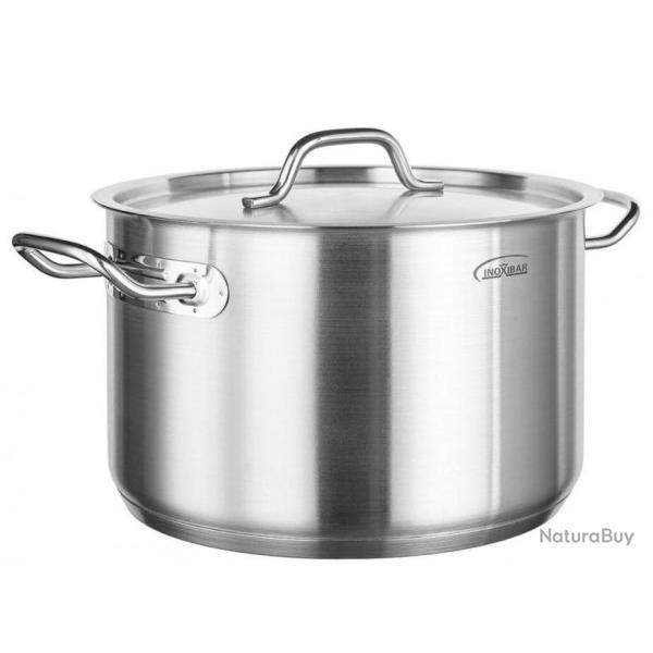 Inoxibar 65627 Braisi�re Professionel Line Diam�tre 28 cm , hauteur 18 cm , 11 litres