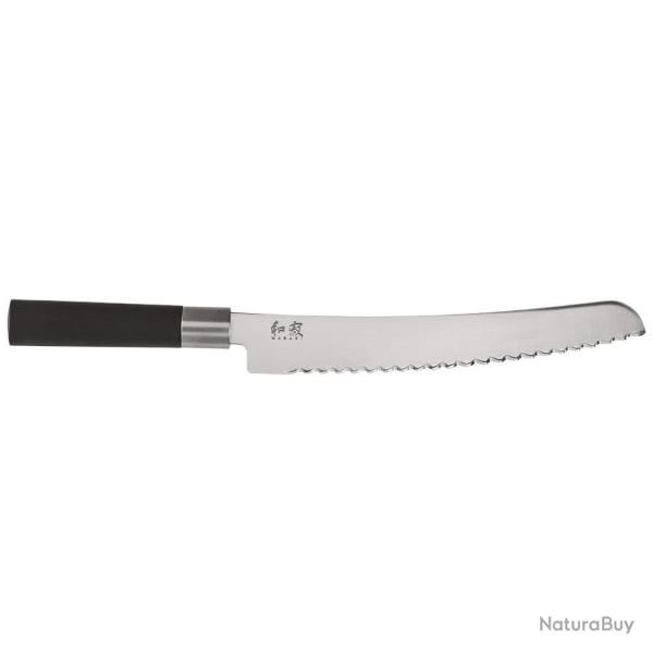 Kai 6723B Wasabi Black Couteau  Pain 23 cm