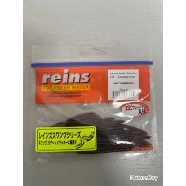 !! LEURRE REINS SWAMP WORM MICRO 2.8'� COL SCUPPERNONG