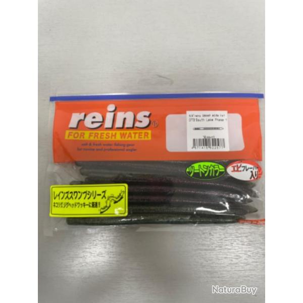 !! LEURRE REINS SWAMP WORM FAT 5.5'� COL SOUTH LAKE PHASE 1