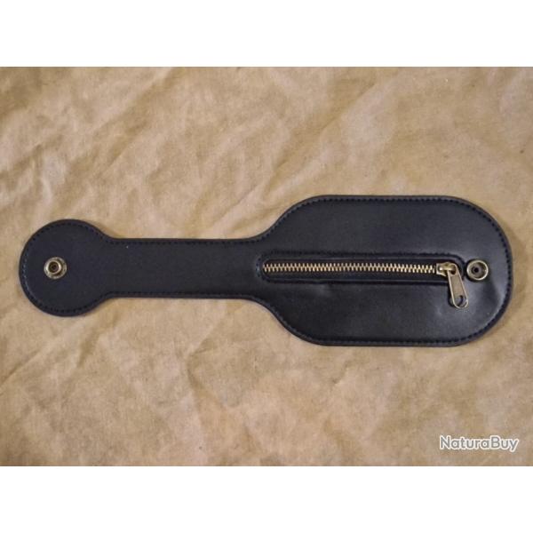 Porte monnaie matraque "SAP" noir