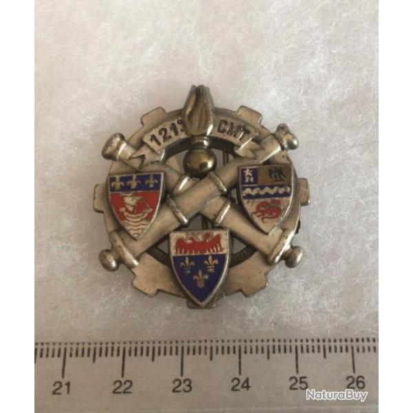 FRANCE MAT�RIEL Insigne 121� C.M.T  Compagnie du Mat�riel du Territoire