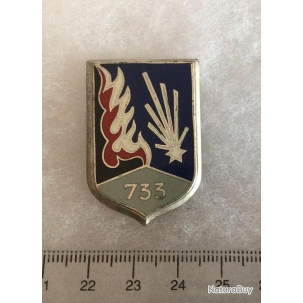 FRANCE MAT�RIEL Insigne 733� Compagnie Munitions�mail  Drago 1789