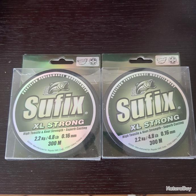 Nylon pêche sufix XL strong 300m - Sport & Plein air