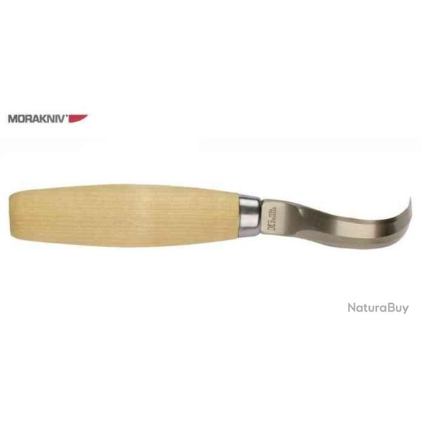 Morakniv Carving Erik Frost 163S Wood inox Couteau croche de sculpture