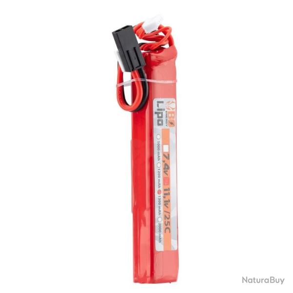 1 stick batterie Lipo 3S 11.1V 25C - 1300 mAh