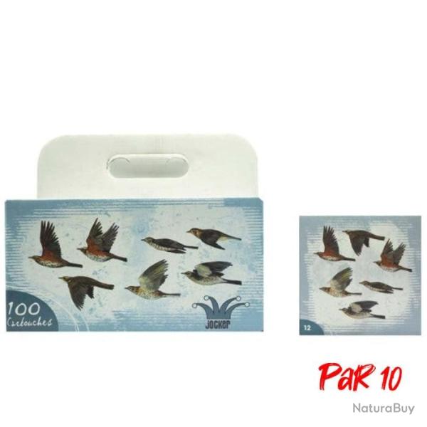 Bo�te de 100 Cartouches Jocker Super Grand Passage 30 BJ 12 70 Par 10