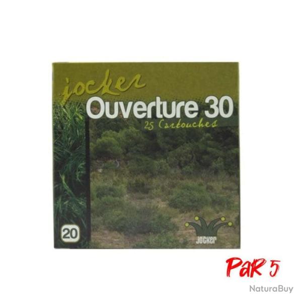 Bo�te de 25 Cartouches Jocker Ouverture BG Cal. 20 70 16 Par 5 30 gr