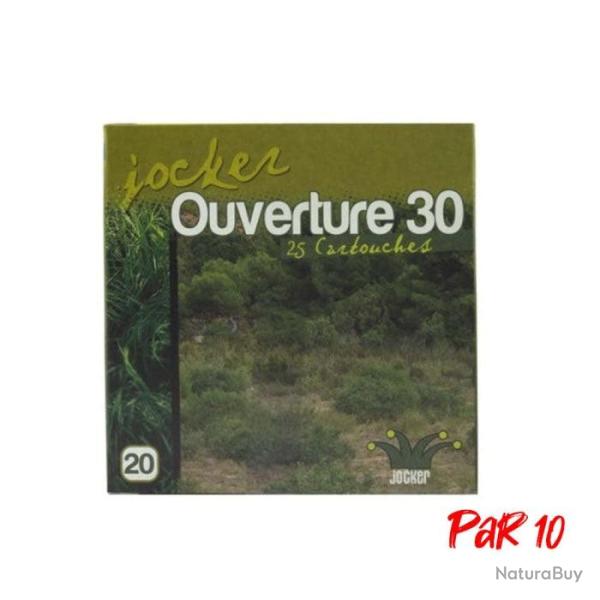 Bo�te de 25 Cartouches Jocker Ouverture BG Cal. 20 70 16 Par 10 30 gr