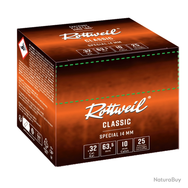 Cartouches � plomb Rottweil Extra Line 410 Mag