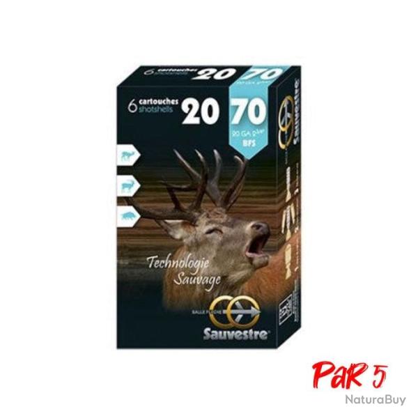 Cartouches Fusil Sauvestre BFS Plomb - Par 5 / 20