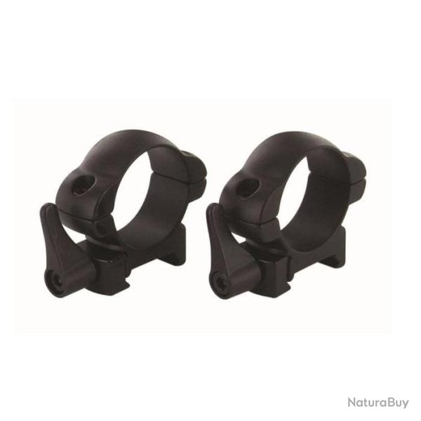 Collier de montage acier Fuzyon Rail weaver � serrage rapide - Bas / 30 mm