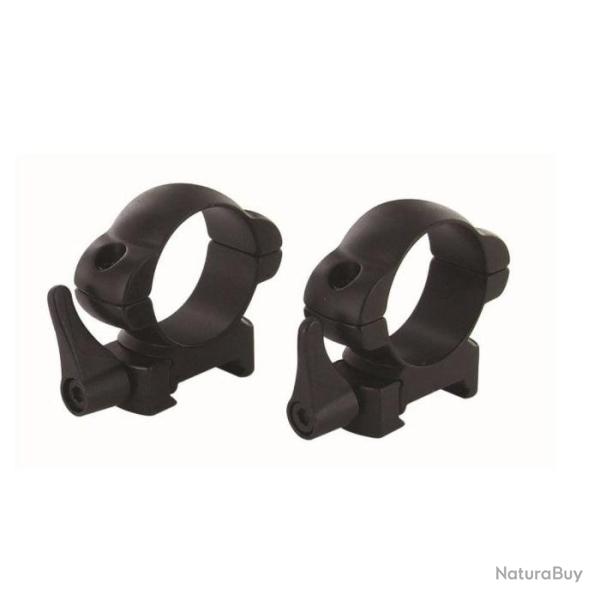 Collier de montage acier Fuzyon Rail weaver � serrage rapide - Medium / 30 mm