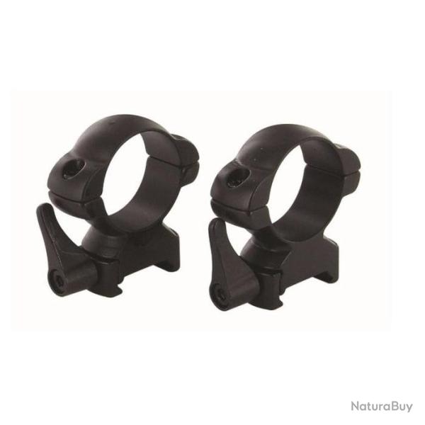 Collier de montage acier Fuzyon Rail weaver � serrage rapide - Haut / 30 mm