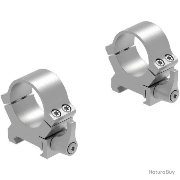 Collier de montage Leupold QRW2 1" - Argent / Medium