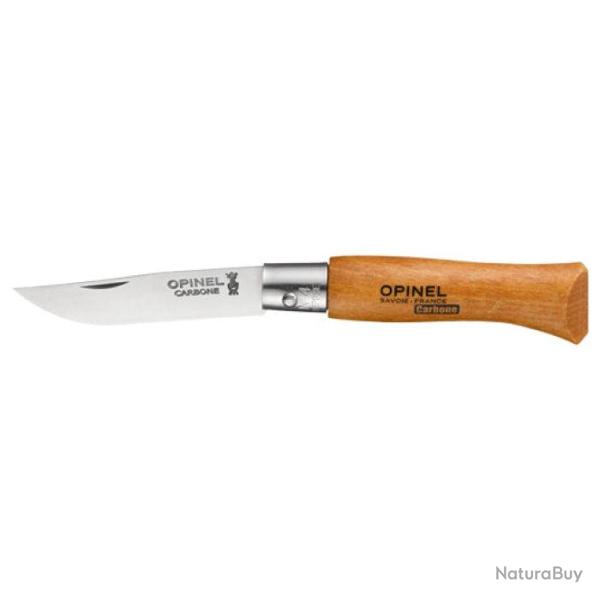 Couteau de poche Opinel Tradition Carbone - N�4 / 11,7 cm