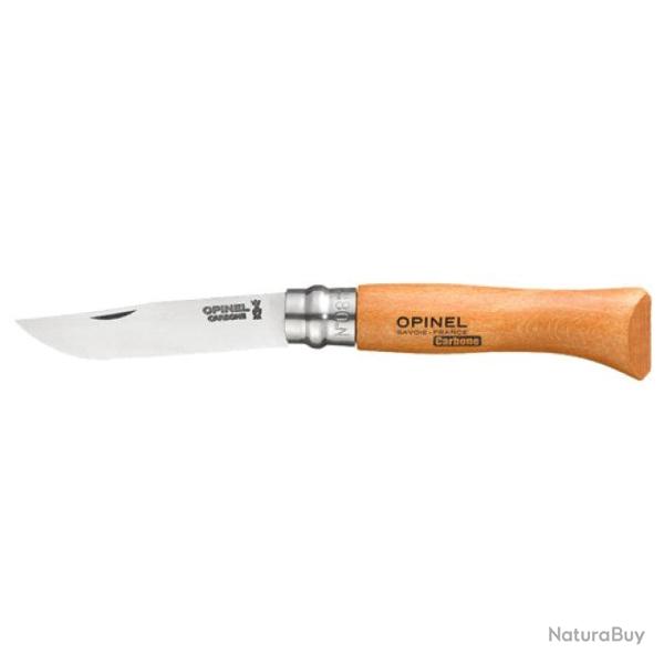 Couteau de poche Opinel Tradition Carbone - N�8 / 19,5 cm