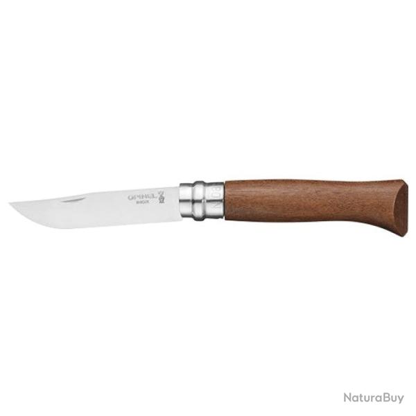 Couteau de poche Opinel Tradition Lx Inox - N�8 / 19,5 cm / Noyer