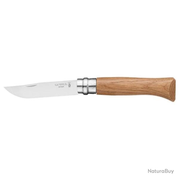 Couteau de poche Opinel Tradition Lx Inox - N�8 / 19,5 cm / Ch�ne