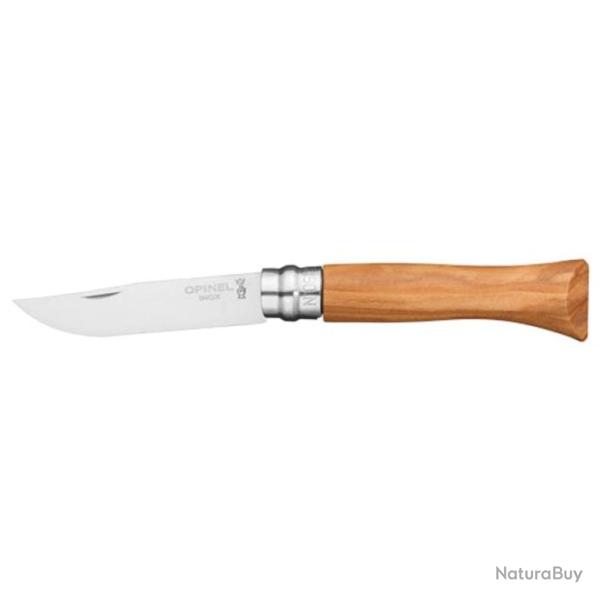 Couteau de poche Opinel Tradition Lx Inox - N�8 / 19,5 cm / Olivier