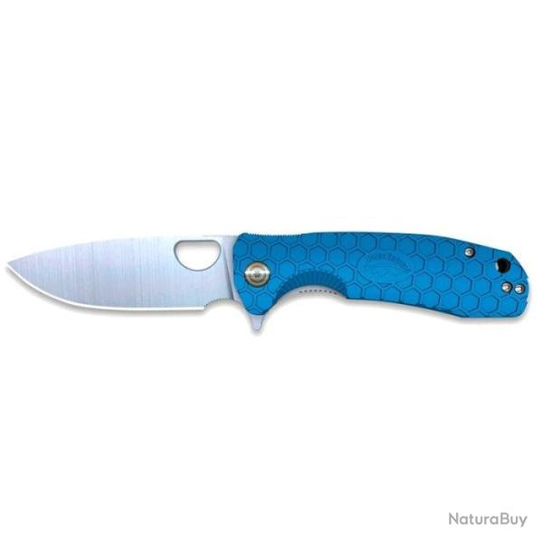 Couteau Honey Badger Flipper - 81 mm / Bleu