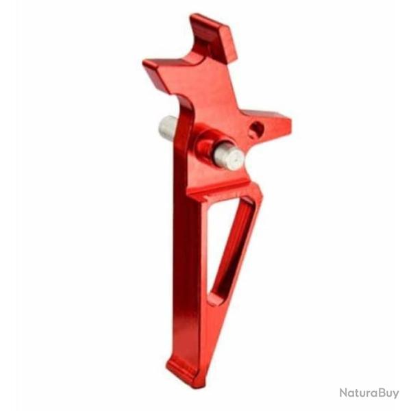 D�tente AEG V2 Speed Flat Skeleton - Rouge