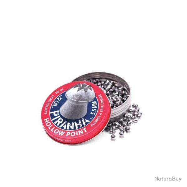 Plombs Crosman Piranha Hollow point - Par 5 / 5.5