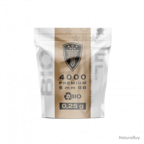 Billes BBs Elite Force Bio Blanche - 4000 / 0.25 g
