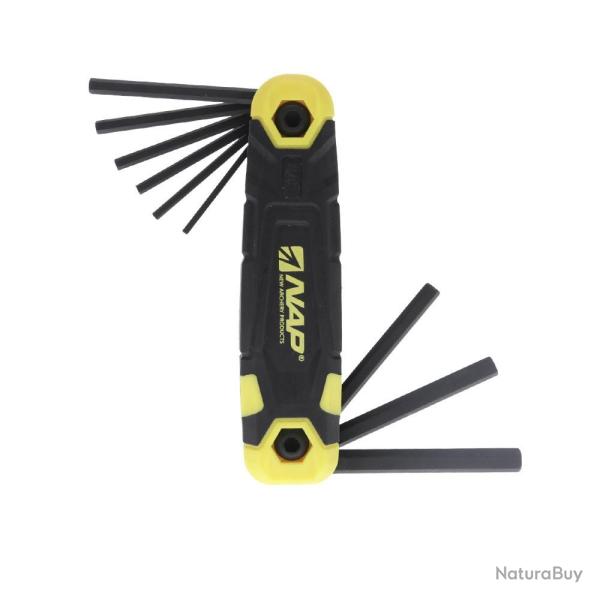 Set de cl�s Allen NAP HEX STANDARD