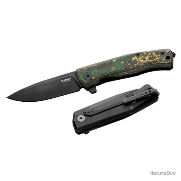 MT01.MCTS Couteau pliant Lionsteel "Myto" carbone Toxic stone