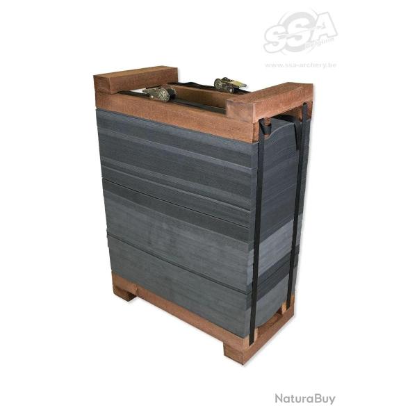 AVALON CIBLE EN MOUSSE PACK BAND 60x60x 30CM AVALON TARGET TEC - LE TOP DE LA CIBLE