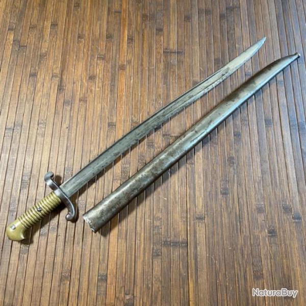 SABRE BA�ONNETTE 1842 AVEC FOURREAU