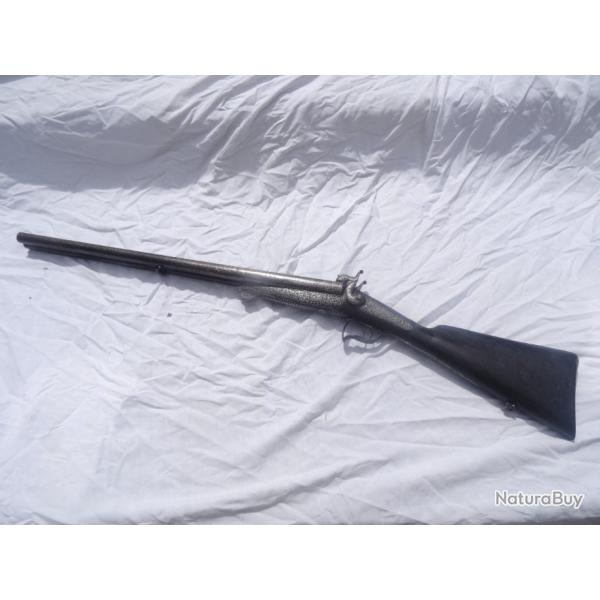 298 - lot rare fusil cal 10 = didier defurt ? = 1860