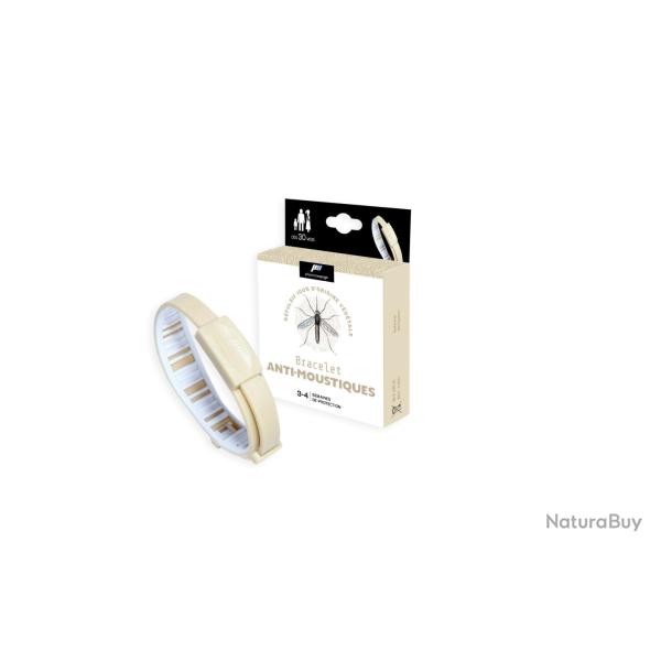 Bracelets anti-moustiques Pharmavoyage Beige