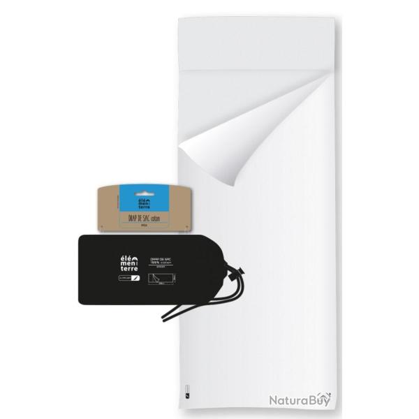 Drap de Sac de Couchage en Coton Elementerre "Epicea"