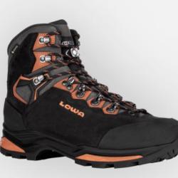 Chaussure de Randonn&eacute;e / Trek Homme Lowa "Camino Evo GTX" 8 Noir