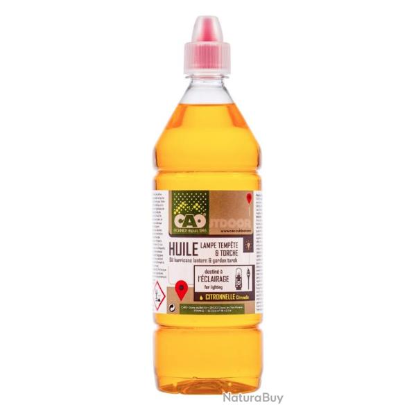 CAO OUTDOOR : Huile Citronnelle Anti Moustique