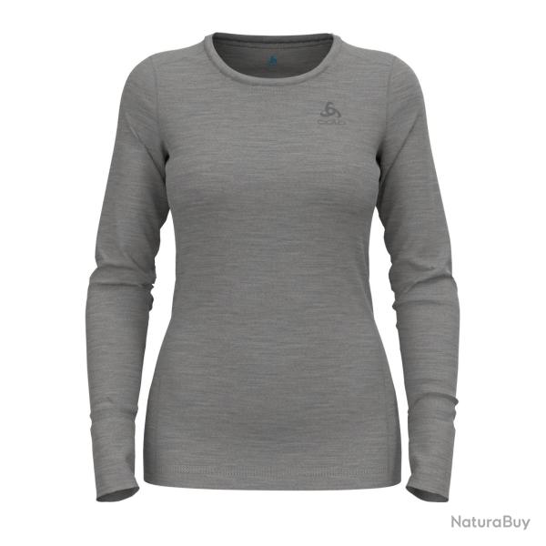 Sous V�tement Thermique en Laine M�rinos Odlo 200 Natural Gris