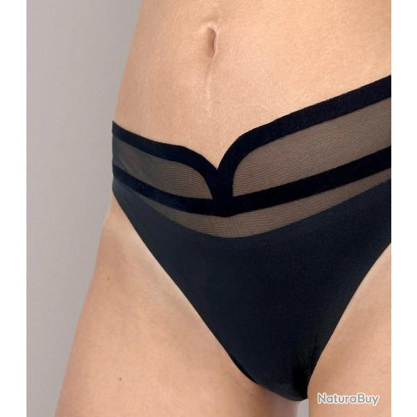 String de Sport Femme Hastko "N�19" Taille 1 (34/36/38) Noir