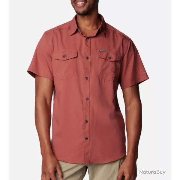 UTILIZER TM II SOLID SHORT SLEEVE SHIRT Terracotta