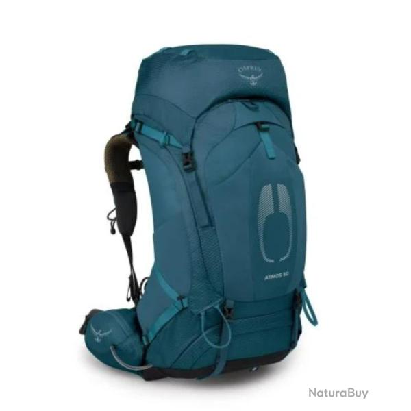 Sac � Dos Randonn�e / Trekking Osprey "Atmos AG M 50" S/M Bleu Vert