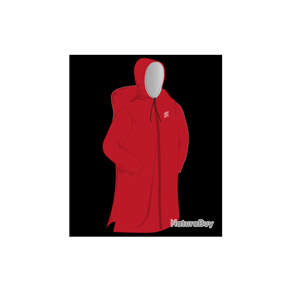 Cape de Pluie Elementerre "Pelerin" L/XL Rouge