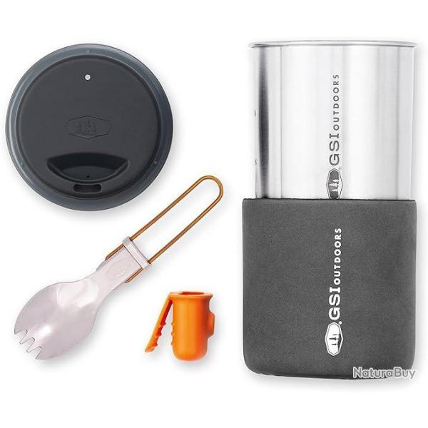 Popote GSI "Glacier Stainless Minimalist II"