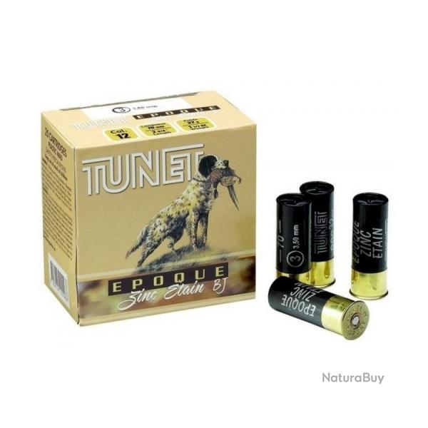 cartouche TUNET CAL.12 ZINC ETAIN N�7.5 32GR par 25