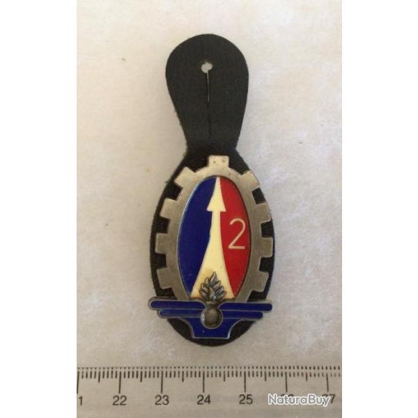FRANCE MAT�RIEL Insigne 2� R�giment du Mat�riel