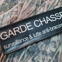 Flap Garde Chasse lutte anti braconnage 28.8x10cm