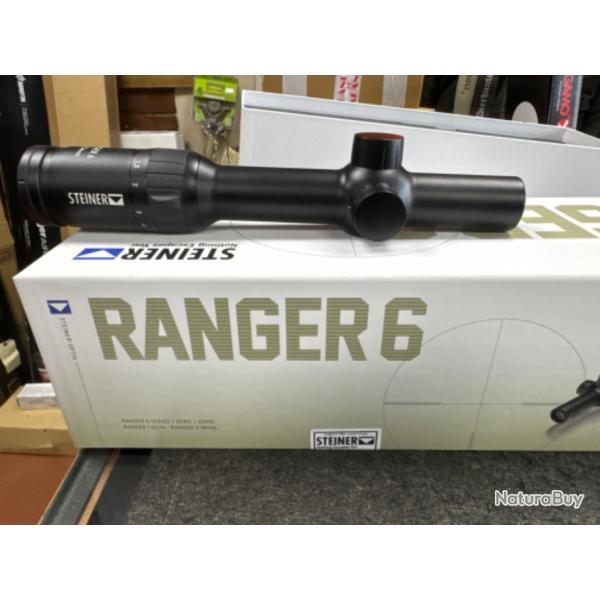 Lunette battue STEINER RANGER 6 1-6x24R�ticule lumineux 4ai