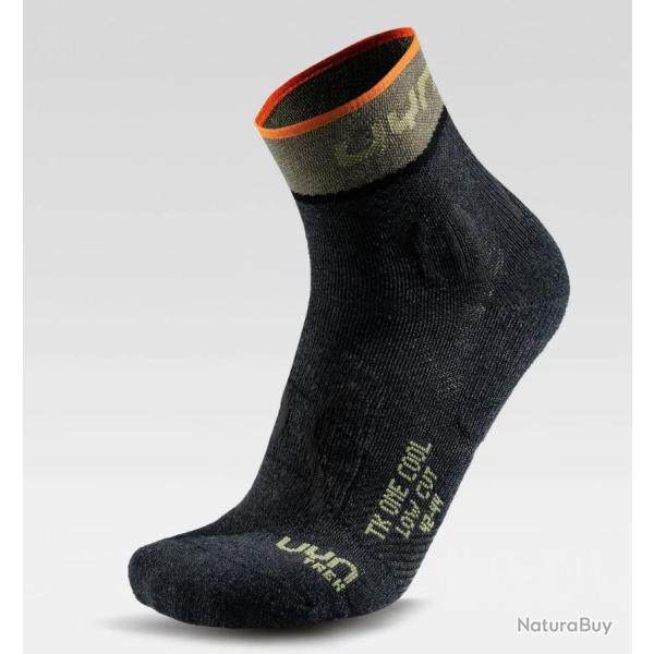 Chaussette de Randonn�e UYN "TREKKING ONE COOL LOW SOCK MAN" 45 - 46 Gris